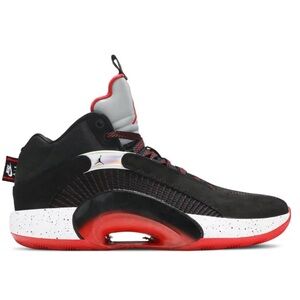 2021 Nike Air Jordan 35 'Bred' Black/Fire Red/Reflect silver